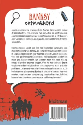 Alternative view of Banksy ontmaskerd