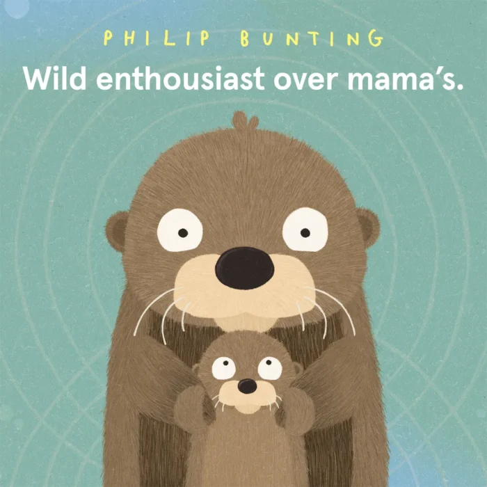 Wild enthousiast over mama's