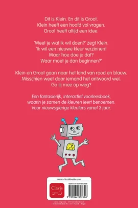 Klein en Groot. In het land van rood en blauw (over kleuren) | 9789044857696 Klein en Groot. In het land van rood en blauw (over kleuren) | 9789044857696