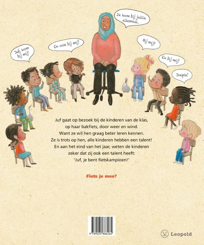 Juf op de bakfiets | 9789025886264 Juf op de bakfiets - Afbeelding 2