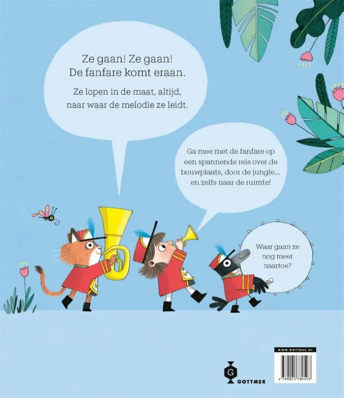 Daar komt de fanfare | 9789025780593 Daar komt de fanfare - Afbeelding 2