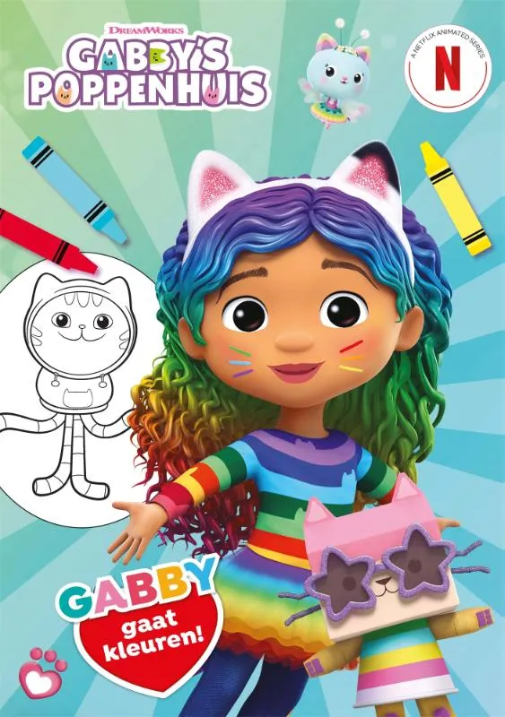 Gabby gaat kleuren | 9789047889069 Gabby gaat kleuren