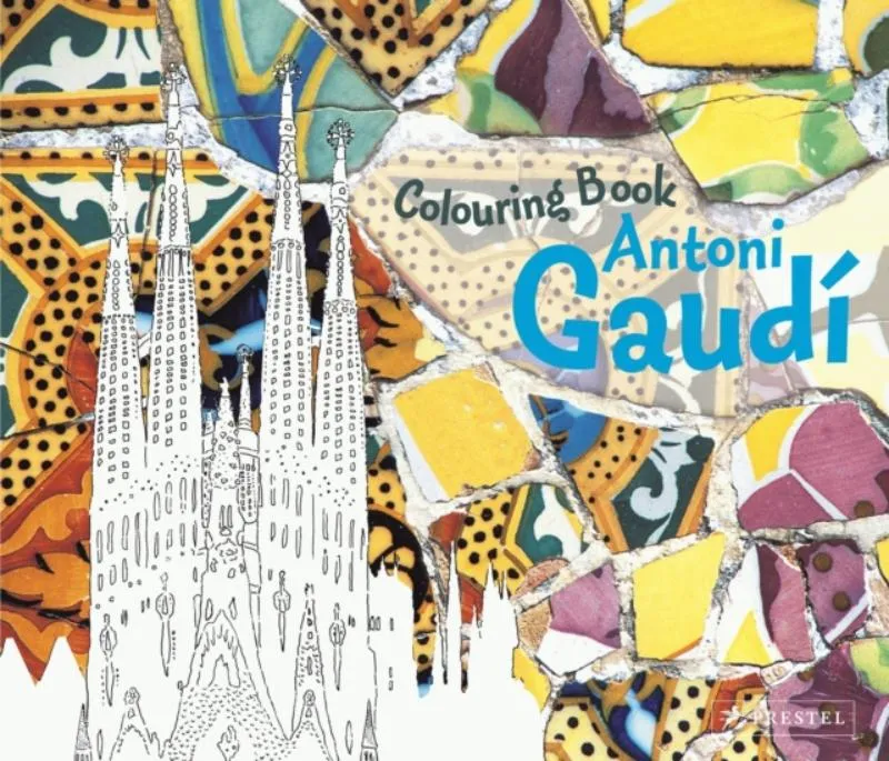 Colouring Book Antoni Gaudi | 9783791372037 Colouring Book Antoni Gaudi