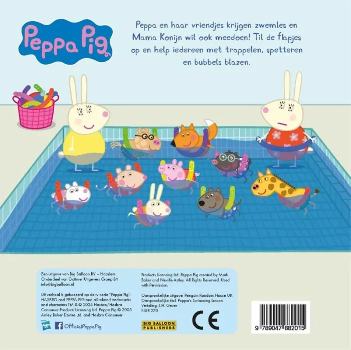 Peppa's eerste zwemles - Afbeelding 2