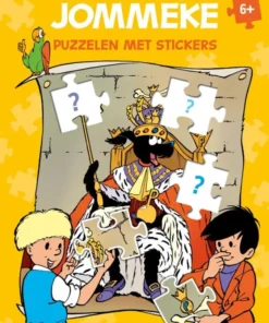 Jommeke spelletjesboek van makkelijk naar moeilijk