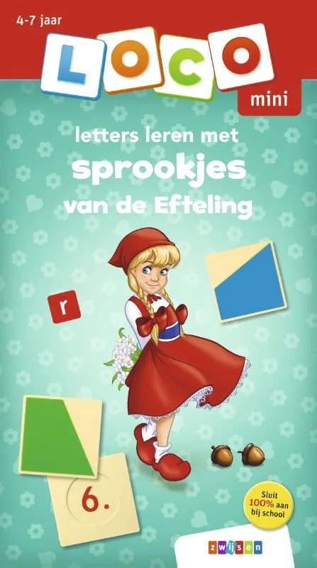Loco mini letters leren met sprookjes van de Efteling | 9789048758388 Loco mini letters leren met sprookjes van de Efteling