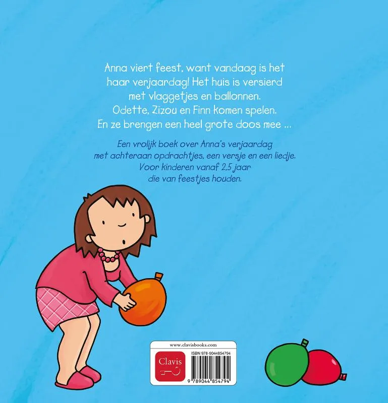 Anna viert feest | 9789044854794 Anna viert feest - Afbeelding 2