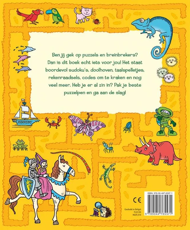 101 reuzeleuke spelletjes en puzzels | 9789044765571 101 reuzeleuke spelletjes en puzzels - Afbeelding 2