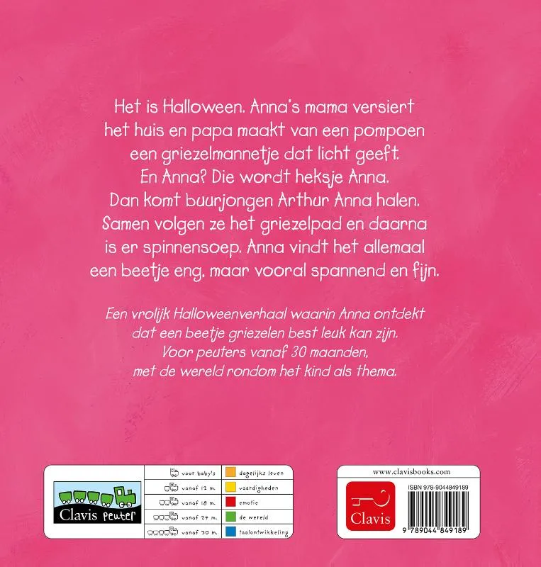 Anna viert Halloween | 9789044849189 Anna viert Halloween - Afbeelding 2