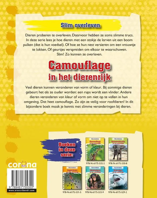 Camouflage in het dierenrijk | 9789461755322 Camouflage in het dierenrijk - Afbeelding 2