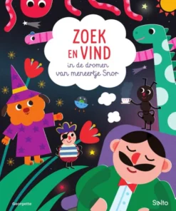 Zoek en vind in de dromen van meneertje Snor
