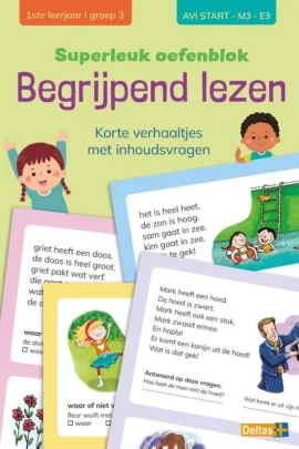 Superleuk oefenblok begrijpend lezen 1ste leerjaar/ groep 3