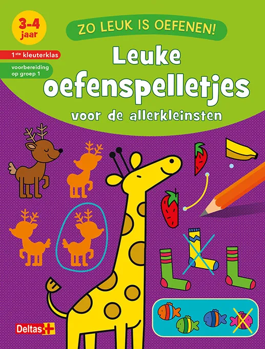 Leuke oefenspelletjes voor de allerkleinsten (3-4 j.) | 9789044750058 Leuke oefenspelletjes voor de allerkleinsten (3-4 j.)