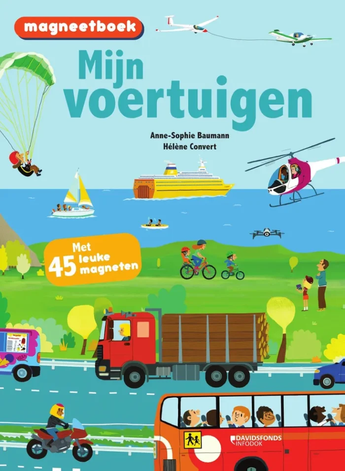 Mijn voertuigen magneetboek