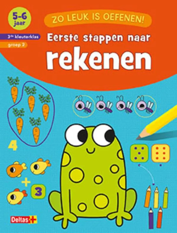 Eerste stappen naar rekenen 5-6 jaar 3de kleuterklas groep 2 | 9789044746181 Eerste stappen naar rekenen 5-6 jaar 3de kleuterklas groep 2