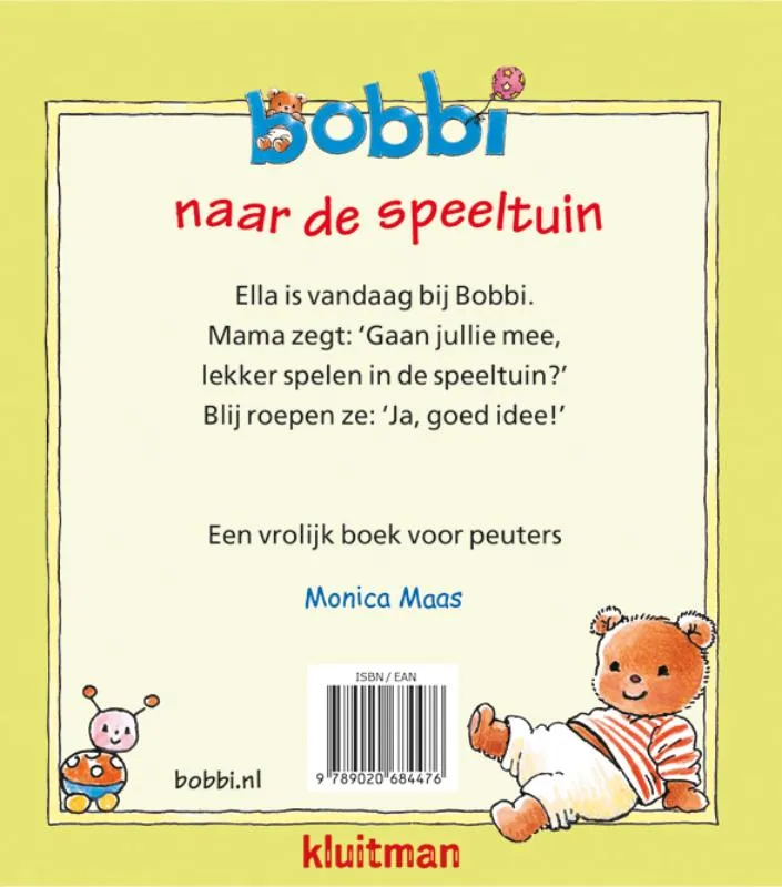 Bobbi naar de speeltuin | 9789020684476 Bobbi naar de speeltuin - Afbeelding 2