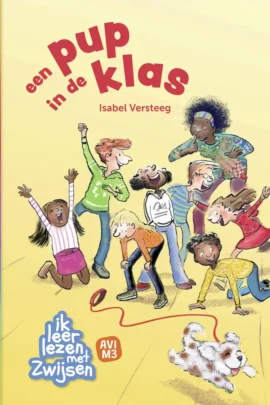 een pup in de klas