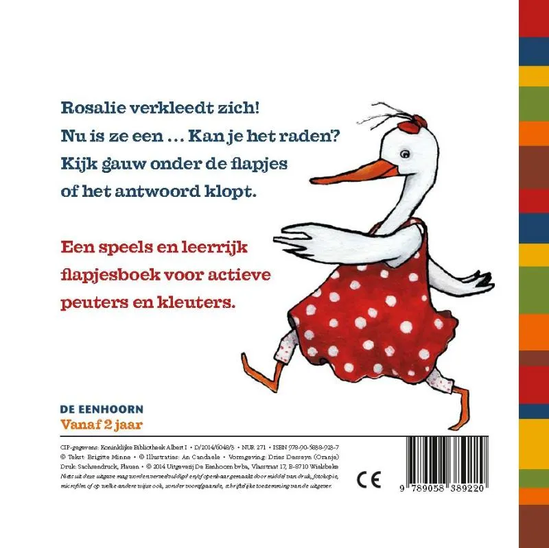 Rosalie verkleedt zich | 9789058389237 Rosalie verkleedt zich - Afbeelding 2