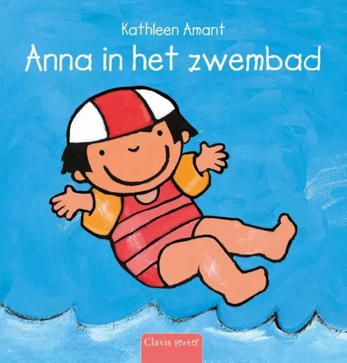 Anna in het zwembad