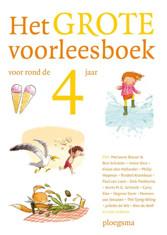 Het grote voorleesboek voor rond de 4 jaar | 9789021674919 Het grote voorleesboek voor rond de 4 jaar