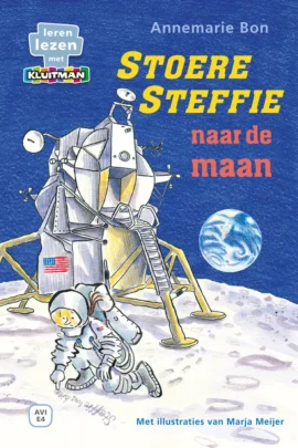 Stoere Steffie naar de maan