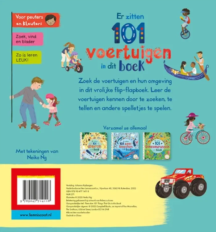 Er zitten 101 voertuigen in dit boek - Afbeelding 2