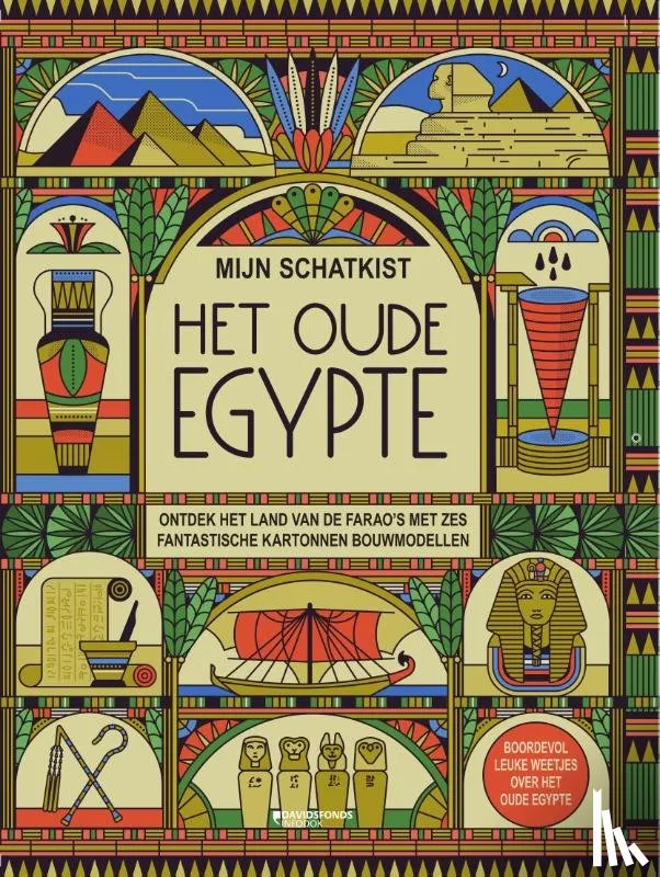 Ontdek het land van de Farao's met zes fantastische kartonnen bouwmodellen | 9789002272226 Ontdek het land van de Farao's met zes fantastische kartonnen bouwmodellen