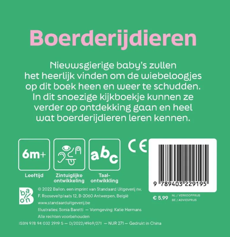 Babydieren | 9789403229195 Babydieren - Afbeelding 2