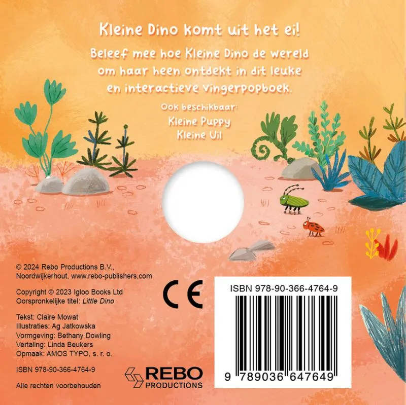 Vingerpopboek | 9789036647649 Vingerpopboek - Afbeelding 2