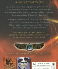 Alternative view of The Serpent's Shadow (The Kane Chronicles Book 3)