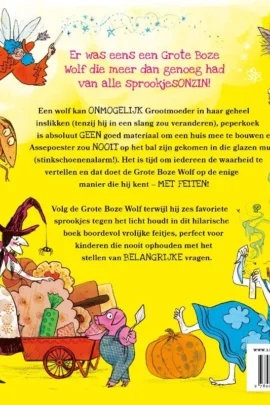 De Grote Boze Wolf onderzoekt sprookjes | 9789047716730