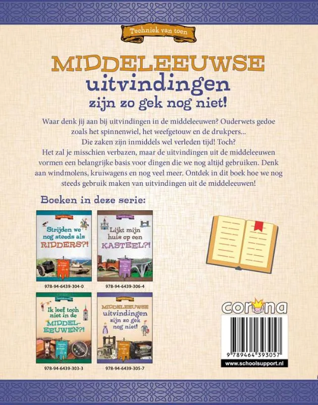 Middeleeuwse uitvindingen zijn zo gek nog niet! | 9789464393057 Middeleeuwse uitvindingen zijn zo gek nog niet! - Afbeelding 2