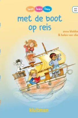 met de boot op reis