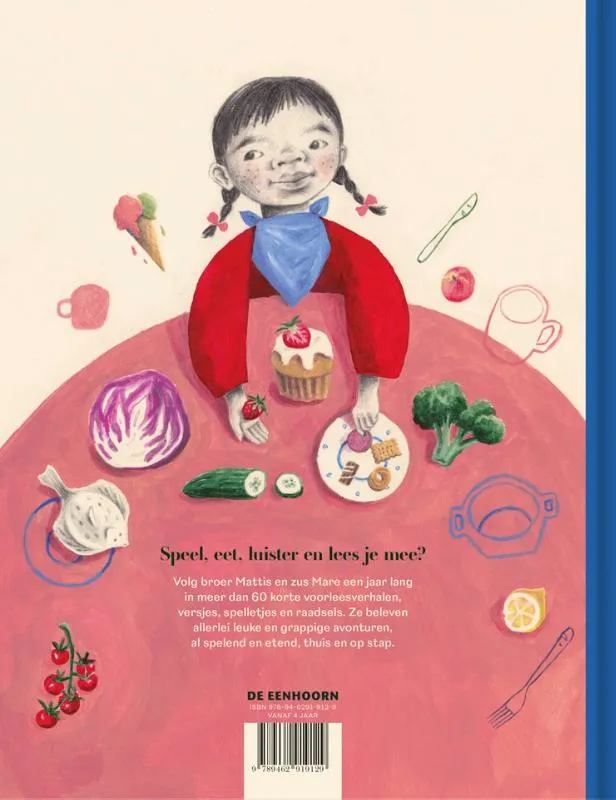 De mmm ... van smakelijk - 60 lekkere voorleesverhalen en versjes | 9789462919129 De mmm ... van smakelijk - 60 lekkere voorleesverhalen en versjes - Afbeelding 2