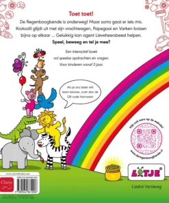 De Regenboogbende in het verkeer | 9789044861006 De Regenboogbende in het verkeer - Afbeelding 2
