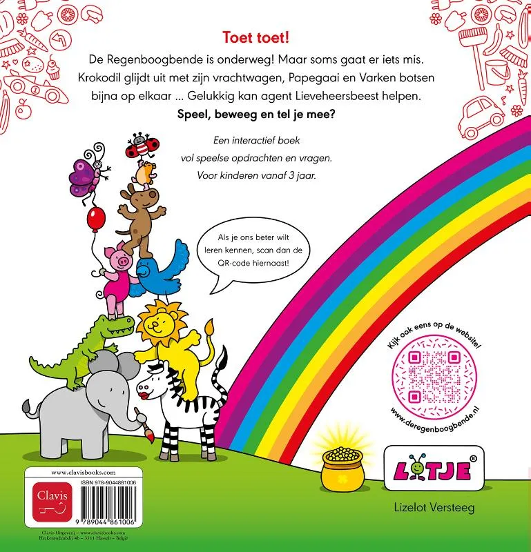 De Regenboogbende in het verkeer | 9789044861006 De Regenboogbende in het verkeer - Afbeelding 2