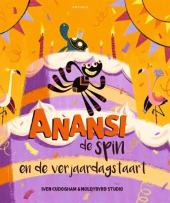 Anansi de spin en de verjaardagstaart