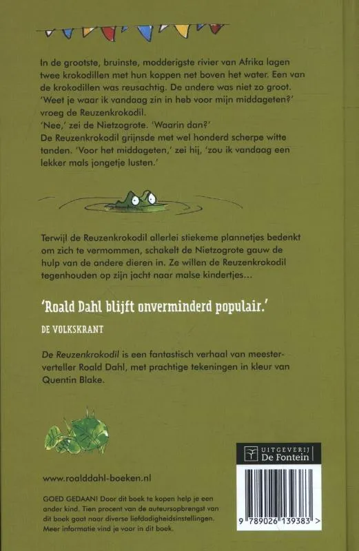 De reuzenkrokodil | 9789026139383 De reuzenkrokodil - Afbeelding 2