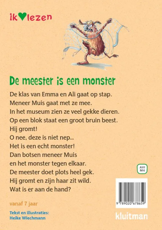 De meester is een monster | 9789020678659 De meester is een monster - Afbeelding 2