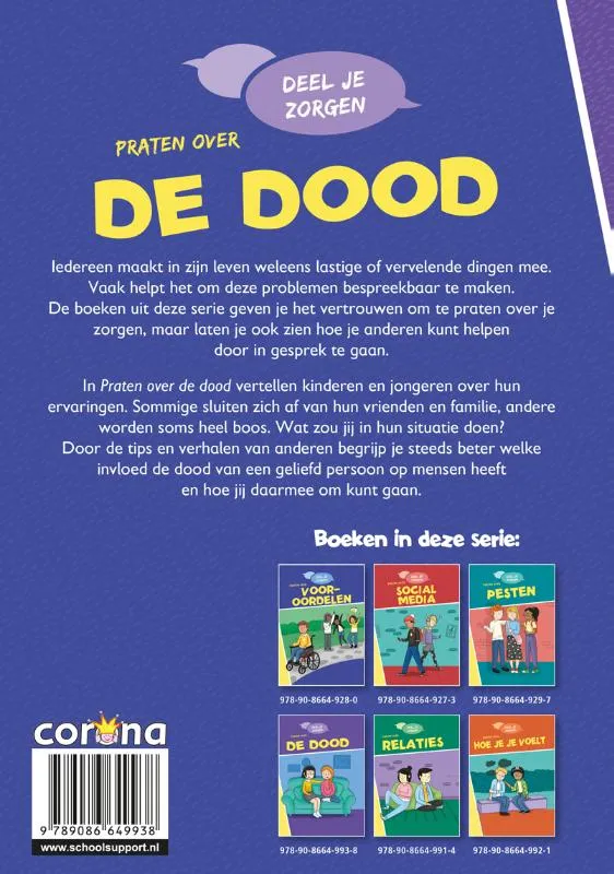 Praten over de dood | 9789086649938 Praten over de dood - Afbeelding 2