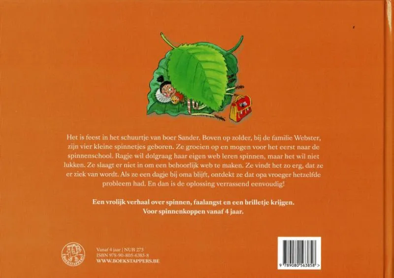 Mijn mooiste spinnenweb | 9789080563858 Mijn mooiste spinnenweb - Afbeelding 2