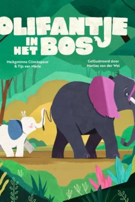 Olifantje in het bos