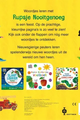 Alternative view of Rupsje Nooitgenoeg 100 eerste woordjes