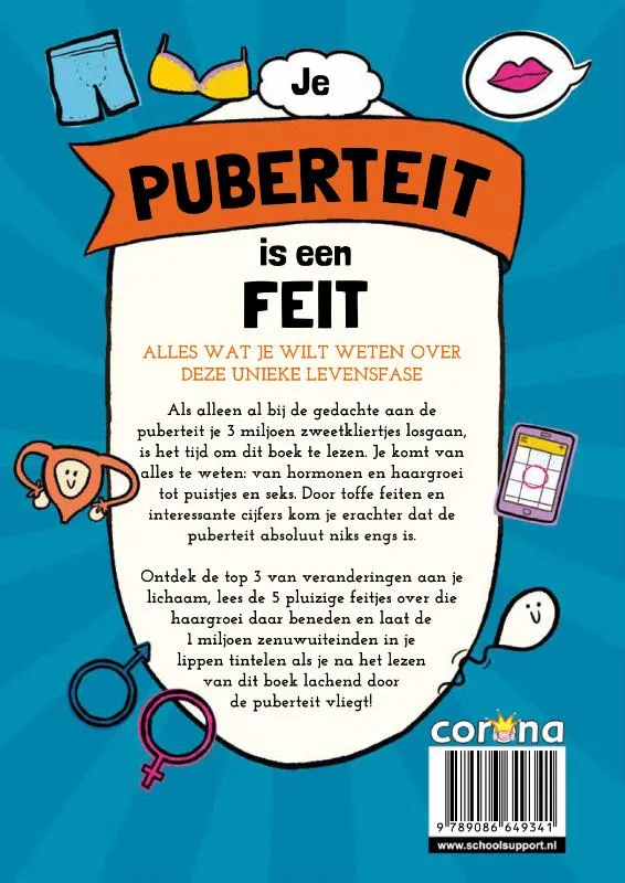 Je puberteit is een feit | 9789086649341 Je puberteit is een feit - Afbeelding 2