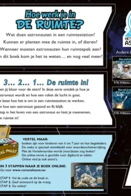 Hoe werk je in de ruimte? | 9789086647477