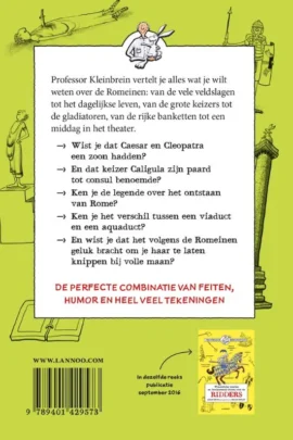 Wonderlijke weetjes en fascinerende feiten over de Romeinen | 9789401429573