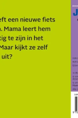 Alternative view of Jules op de fiets