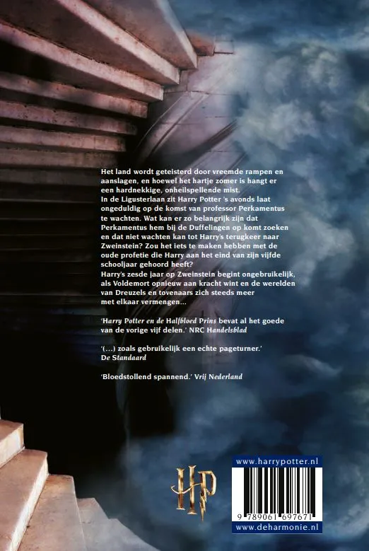 Harry Potter en de halfbloed prins | 9789061697671 Harry Potter en de halfbloed prins - Afbeelding 2
