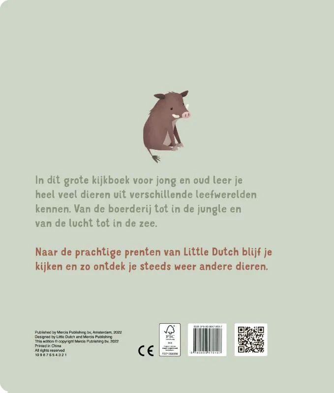 Mijn eerste dierenboek | 9789056479107 Mijn eerste dierenboek - Afbeelding 2