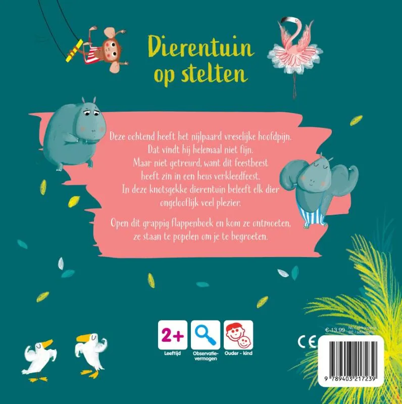 Dierentuin op stelten | 9789002272981 Dierentuin op stelten - Afbeelding 2